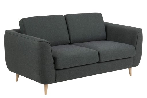 Amazon Brand - Movian Ribe - Divano a 2 posti, 92 x 170 x 85 cm (Lu x La x A), verde scuro
