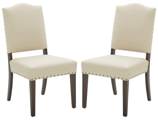 Amazon Brand – Stone & Beam Parsons Dining Chairs, Set of 2, 39"H, Hemp