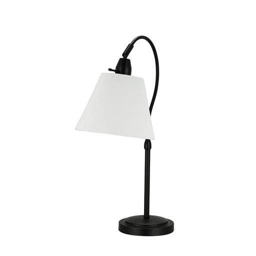 Amazon Brand – Ravenna Home Curvy Table Desk Lamp with LED Light Bulb, 22.5"H, Dark Bronze