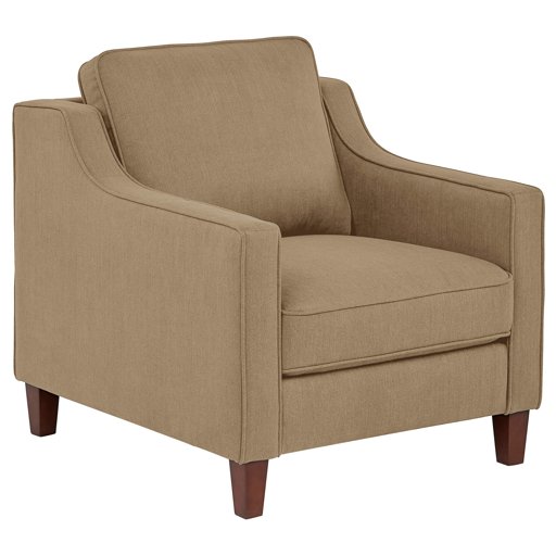 Amazon Brand – Stone & Beam Blaine Modern Upholstered Living Room Accent Chair, 32.3"W, Beige