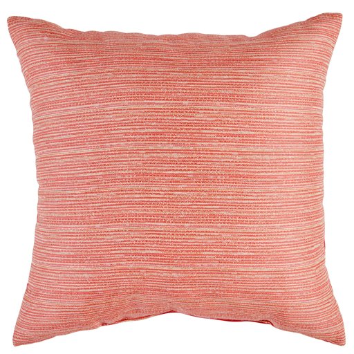 Amazon Brand – Rivet Contemporary Outdoor Throw Pillow - 20 x 20 Inch, Coral