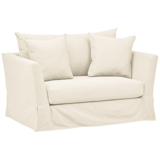 Amazon Brand – Stone & Beam Bartow Living Room Chair with Slipcover, 60"W, Natural
