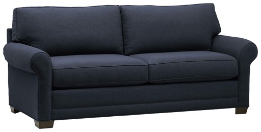 Amazon Brand – Stone & Beam Kristin Sofa, 88"W, Indigo