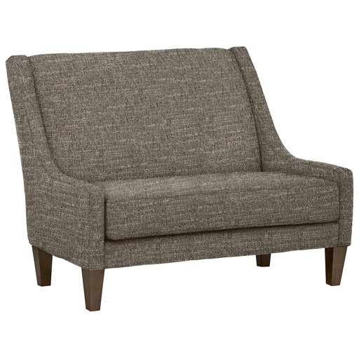 Amazon Brand – Stone & Beam St. Cloud Modern Armless Straight Back Settee, 49"W, Bear