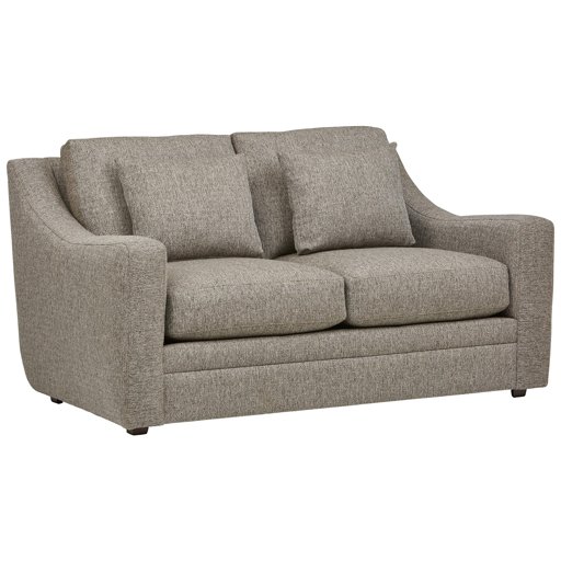 Amazon Brand – Stone & Beam Calhoun Loveseat Sofa, 62.5"W, Tweed