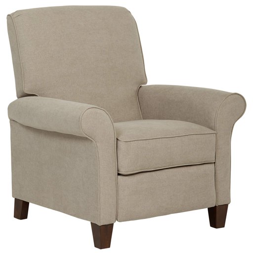 Amazon Brand – Stone & Beam Pinebrook Traditional Recliner, Fabric, 39"W, Dove