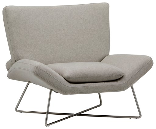 Amazon Brand – Rivet Farr Lotus Accent Chair, Felt Grey