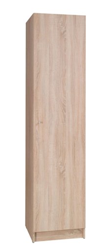 Amazon Brand - Movian Morava 1-Door Wardrobe, 50 x 212 x 59cm, Light Brown Oak-Effect