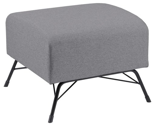 Amazon Brand - Movian Galga - Poggiapiedi, 53 x 53 x 42 cm (Lu x La x A), grigio chiaro (tessuto Malmo)