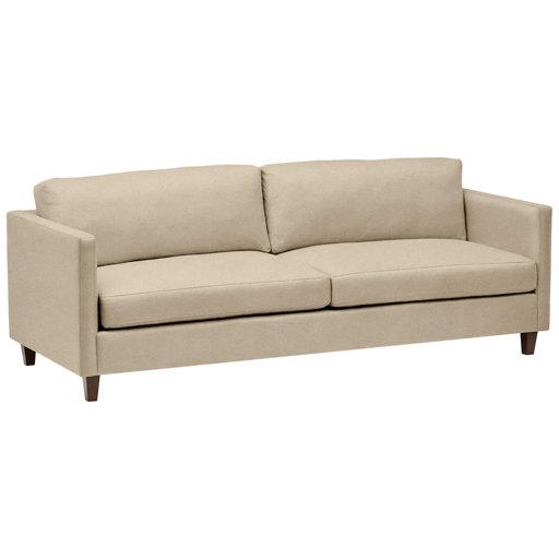 Amazon Brand – Stone & Beam Andover Modern Sofa Couch, 93"W, Linen