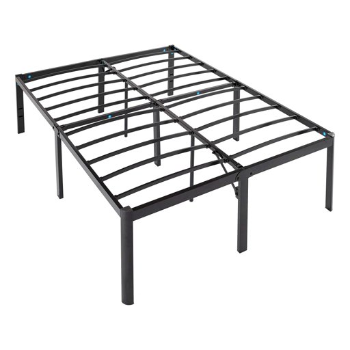 AmazonBasics Heavy Duty Non-Slip Bed Frame with Steel Slats, Easy Assembly - 18" H, (Full)