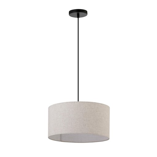 Amazon Basics Pendant Lamp - 15.7" x 15.7" x 60", Matte Black