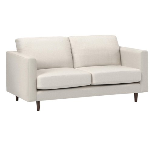 Rivet Revolve Modern Upholstered Sofa Bed, 70"W, Linen