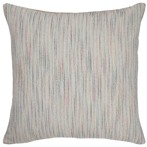 Amazon Brand – Rivet Modern and Casual Striped Decorative Throw Pillow, 20" x 20", Blue
