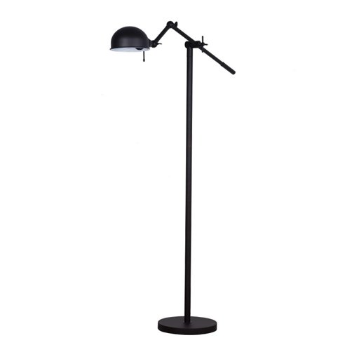 Amazon Brand – Stone & Beam Industrial Adjustable Pharmacy Living Room Floor Lamp with LED Light Bulb - 10 x 31 x 51 Inches, Oil-Rubbed Bronze