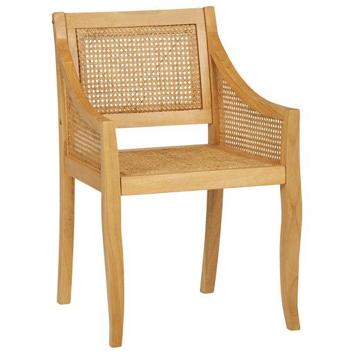 Amazon Brand – Stone & Beam Solid Wood Rustic Dining Chair, 33.5"H, Natural
