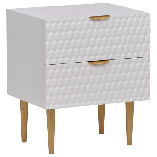 Amazon Brand – Rivet Kingston Modern Dresser 19.69"W, White