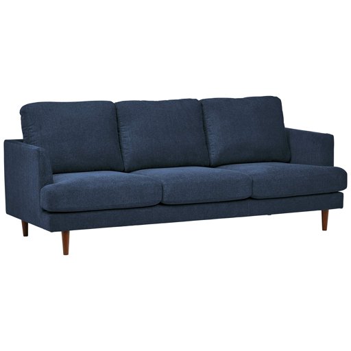 Amazon Brand – Rivet Goodwin Modern Sofa, 88.6"W, Navy Blue