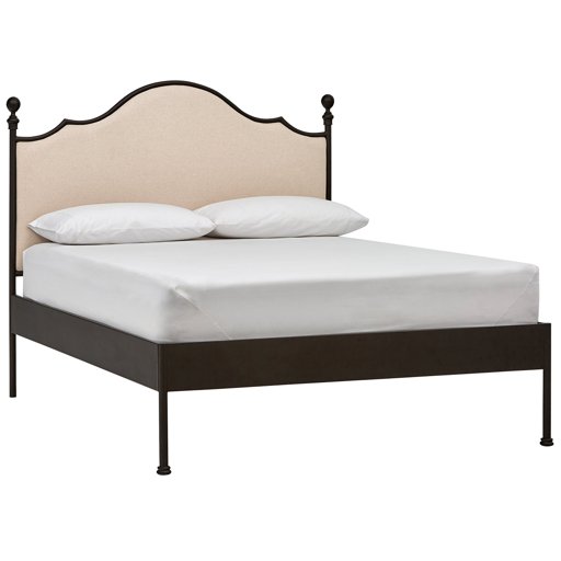 Amazon Brand – Stone & Beam Javier Burnished Bronze King Bed, 80"W, Dark Bronze