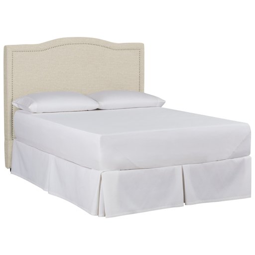 Amazon Brand – Stone & Beam Bridgewater Curved King Headboard, 82"W, Curious Pearl