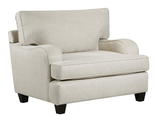 Amazon Brand – Stone & Beam Anne Marie Contemporary Oversized Accent Chair, 48"W, Cream