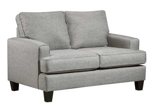 Amazon Brand – Stone & Beam Elizabeth Contemporary Loveseat Sofa, 65"W, Light Grey