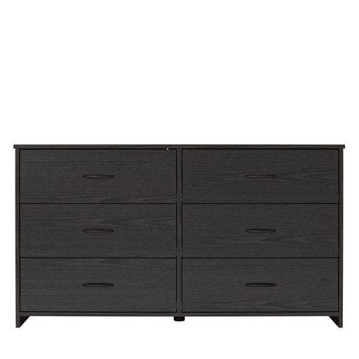 Ameriwood Home Classic 6 Drawer Dresser, Espresso