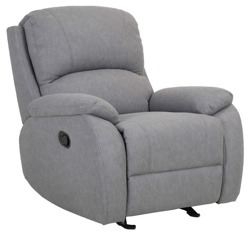 Amazon Brand – Ravenna Home Oakesdale Contemporary Recliner, 35.4"W, Langley Grey