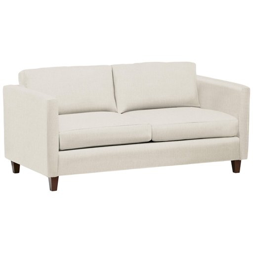 Amazon Brand – Stone & Beam Andover Modern Loveseat Sofa, 67"W, Sand