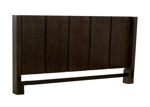 Amazon Brand – Stone & Beam Aikins Modern King Bed Headboard, 84"W, Glazed Mocha