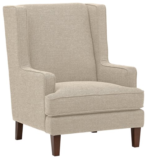Amazon Brand – Stone & Beam Highland Modern Wingback Living Room Accent Chair, 31.9"W, Oatmeal