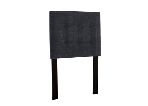 Stone & Beam Canton Twin Button-Tufted Headboard, 42"W, Eclipse