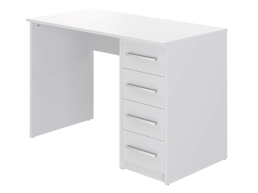 Movian Idro 4-Drawer Desk, 56 x 110 x 73cm, White