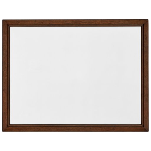 Amazon Brand – Rivet Jonathan Mid-Century Modern Mirror Wood Frame, 52", Walnut