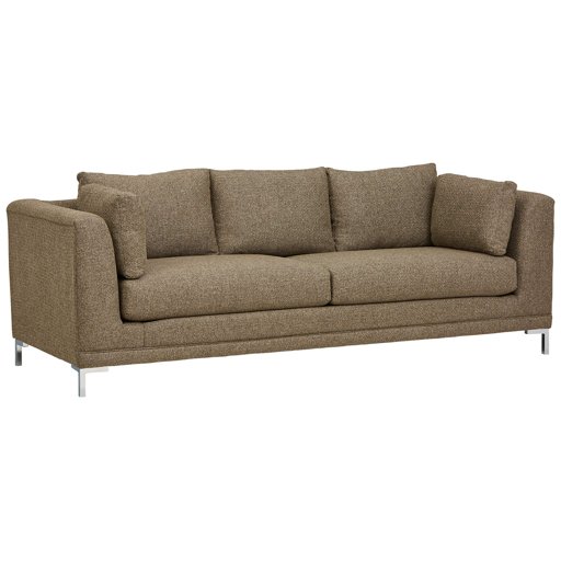 Amazon Brand – Stone & Beam Westcott Contemporary 93" Sofa, Fabric, 93"W, Flannel