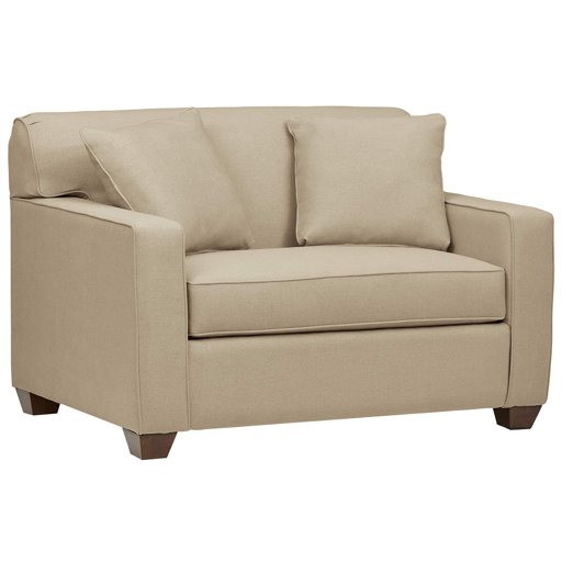 Amazon Brand – Stone & Beam Fischer Sleeper Chair, 51"W, Dove Fabric