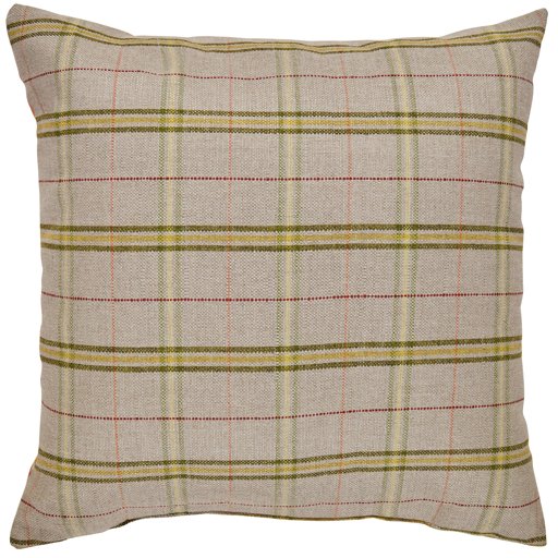 Amazon Brand – Stone & Beam Classic Plaid Outdoor Throw Pillow, 20" x 20", Garden