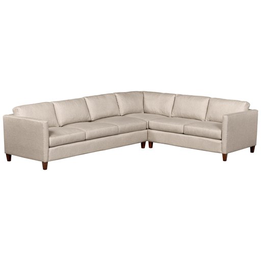Amazon Brand – Stone & Beam Andover Modern Left L-Sectional Sofa, 124"W, Grey Linen