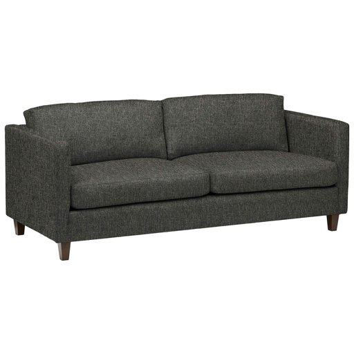 Amazon Brand – Stone & Beam Andover Modern Sofa Couch, 78"W, Charcoal