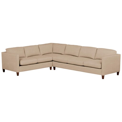 Amazon Brand – Stone & Beam Andover Modern Right L-Sectional Sofa, 124"W, Dark Tan