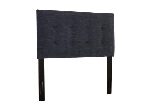 Stone & Beam Canton Queen Button-Tufted Headboard, 64"W, Eclipse