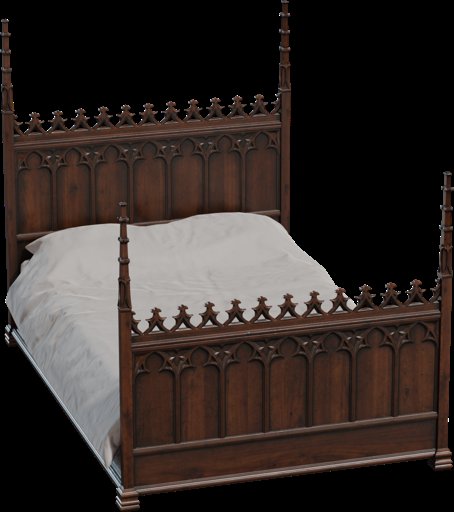 Gothic Bed 01