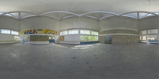 Abandoned Hall 01