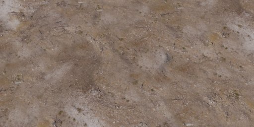 Aerial Ground Rock