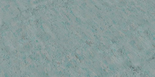 Blue Plaster Weathered
