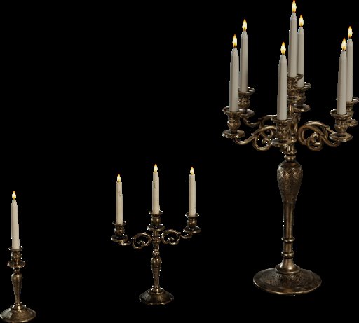 Brass Candleholders