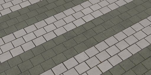 Brick Crosswalk