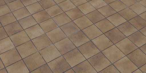 Brown Floor Tilles