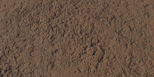 Cracked Red Ground