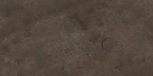 Damaged Concrete Floor